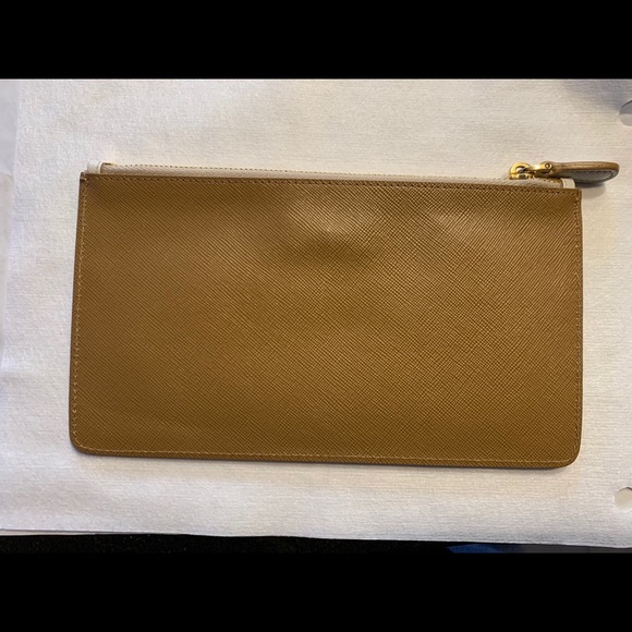 Prada Bicolor Zip Wallet - Picture 2 of 4